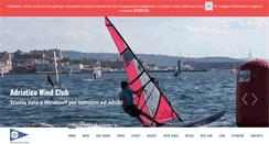 Desktop Screenshot of adriaticowindclub.com