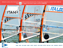 Tablet Screenshot of adriaticowindclub.com